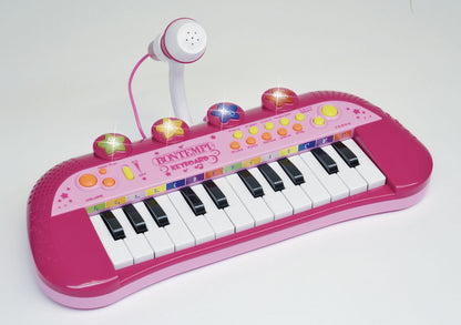 BONTEMPI GIRL ORGANY ELEKTRONICZNE 24 KLAWISZE Z MIKROFONEM