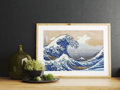 DIAMOND DOTZ ADULTS THE GREAT WAVE