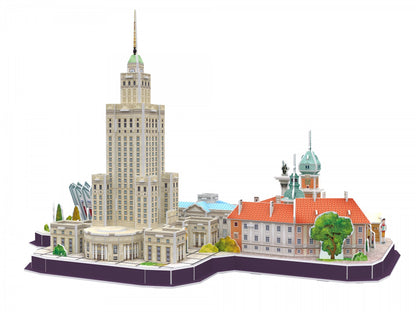 CUBIC FUN PUZZLE 3D CITY LINE WARSZAWA - MC271H