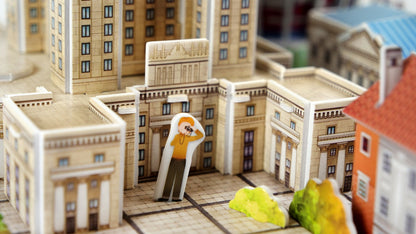 CUBIC FUN PUZZLE 3D CITY LINE WARSZAWA - MC271H